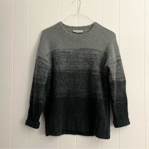 Everlane Blue Gradient Alpaca Sweater